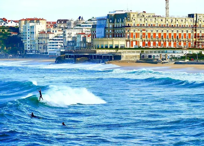 Cosy 4 Pers A 200 M Et Commerce La Cabane64 Lejlighed Biarritz